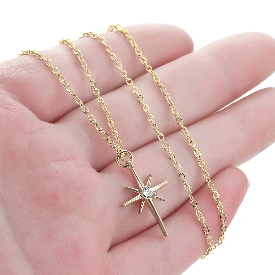 Star Pendant Necklace With Personality