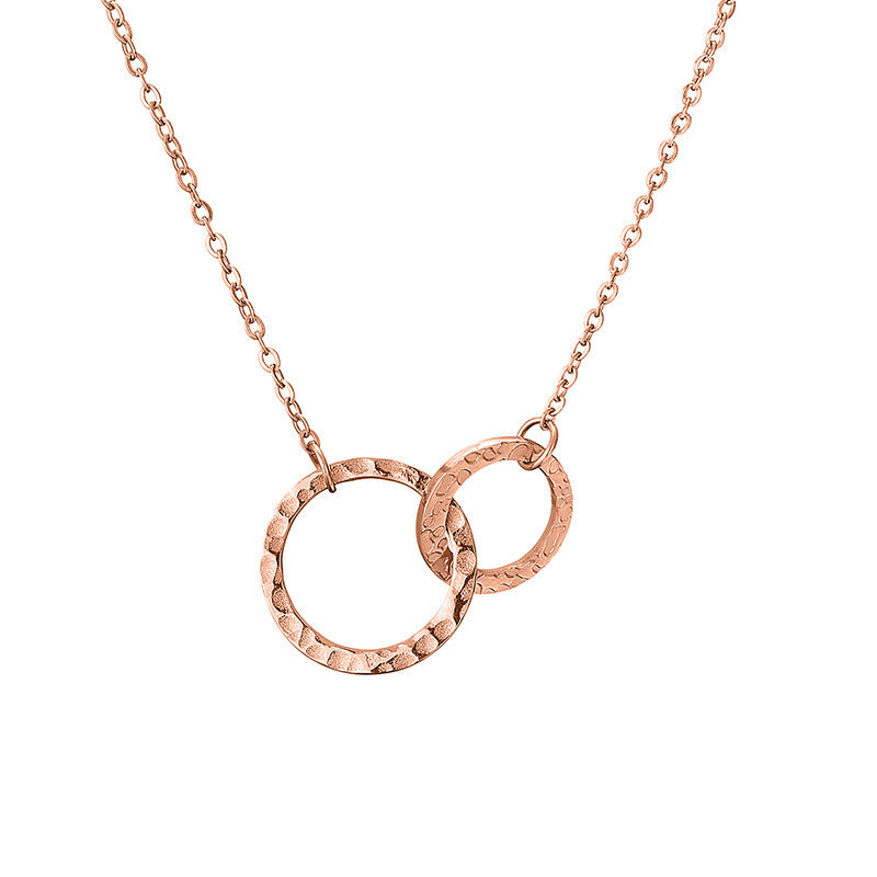 Isabelle Gold Hoop Necklace