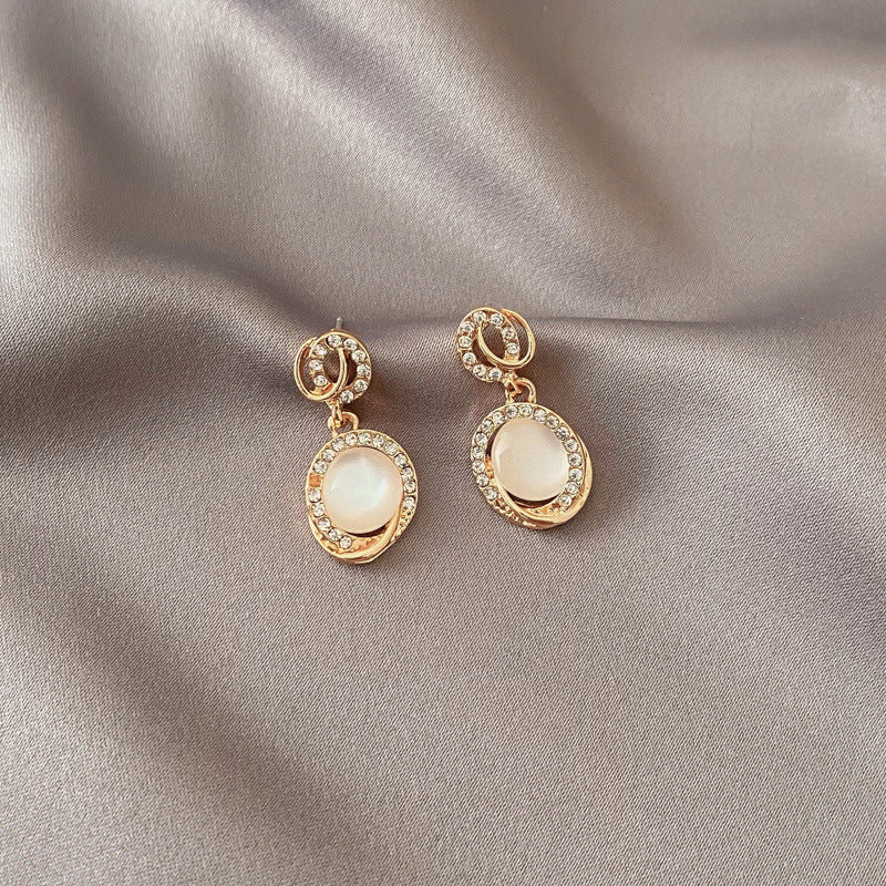 Korean temperament earrings