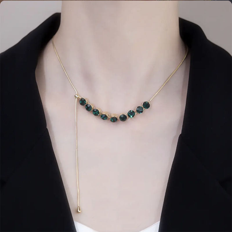 Women's Luxury And High Sense Clavicle Chain Can Be Adjusted