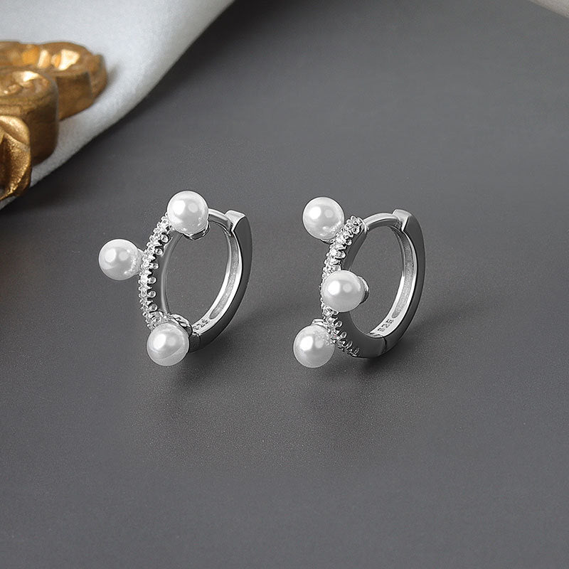 European And American New Pearl Earrings Earrings Women