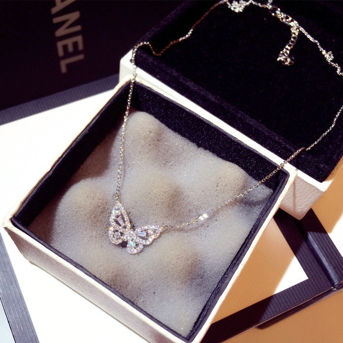 Temperament Butterfly Pendant Necklace