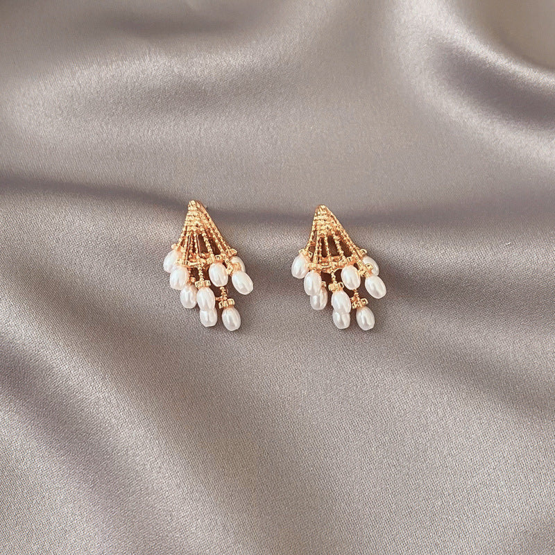 Korean temperament earrings