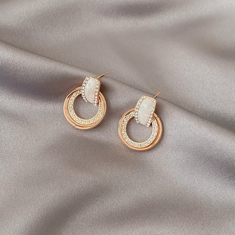 Korean temperament earrings