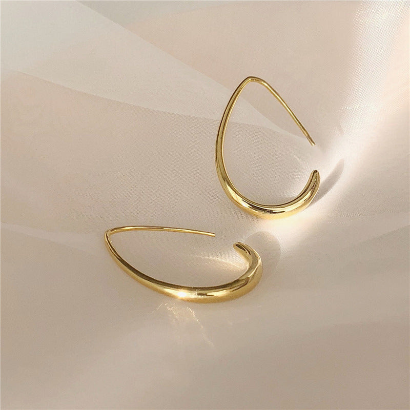 Crescent earrings women