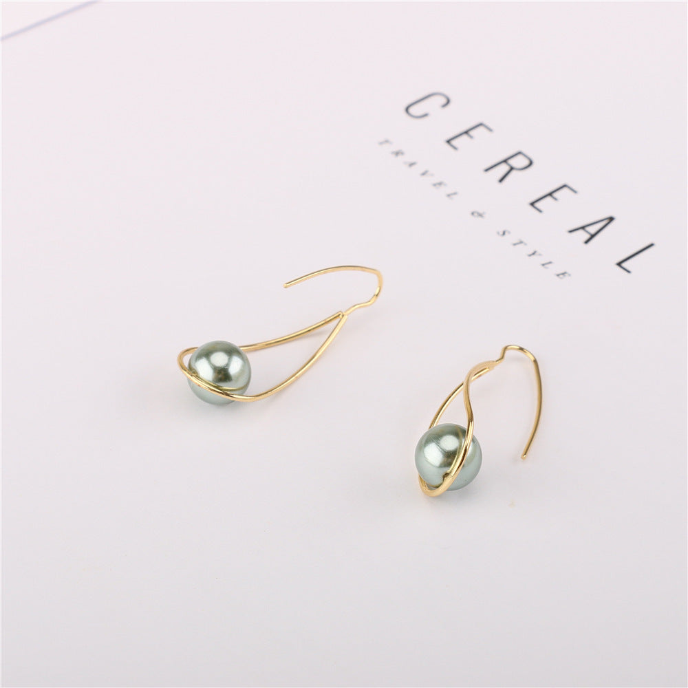 Korean Earrings Personalized Pearl Earrings