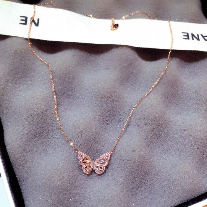 Temperament Butterfly Pendant Necklace