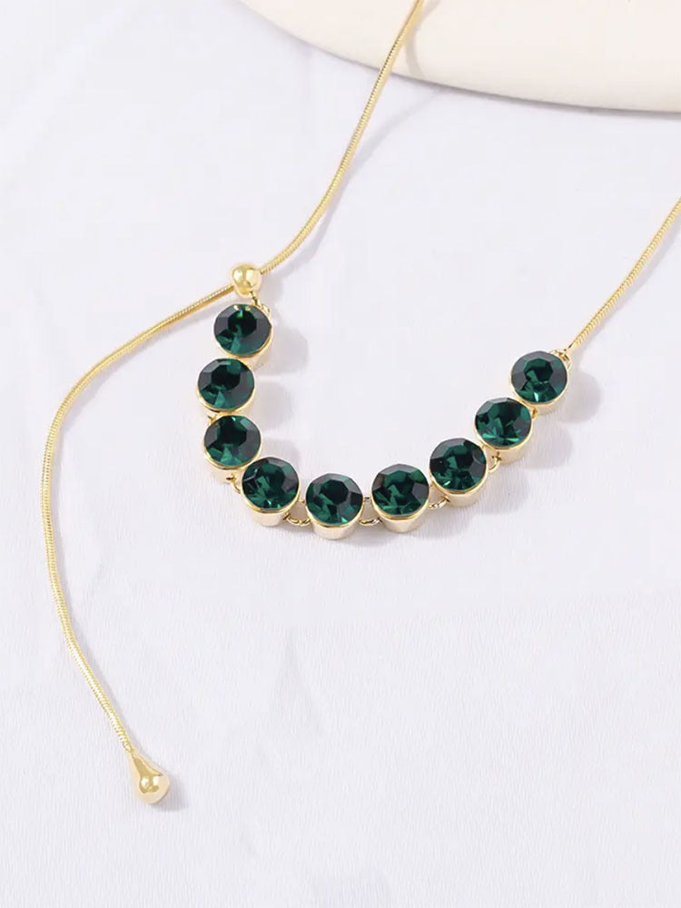 Women's Luxury And High Sense Clavicle Chain Can Be Adjusted