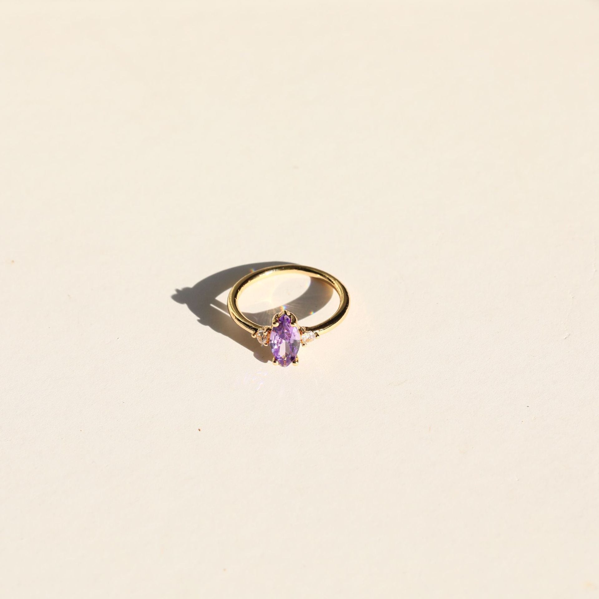 High Color Retention December Birthday Stone Ring