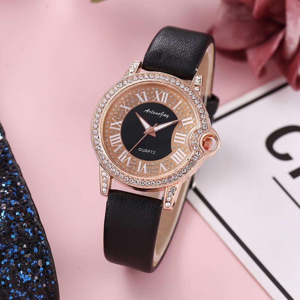 Fashionable Rome Simple Korean Temperament Watch