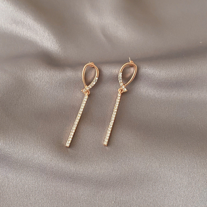 Korean temperament earrings