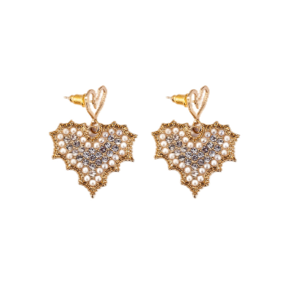 New Love Earrings Korean Fashion Jewelry