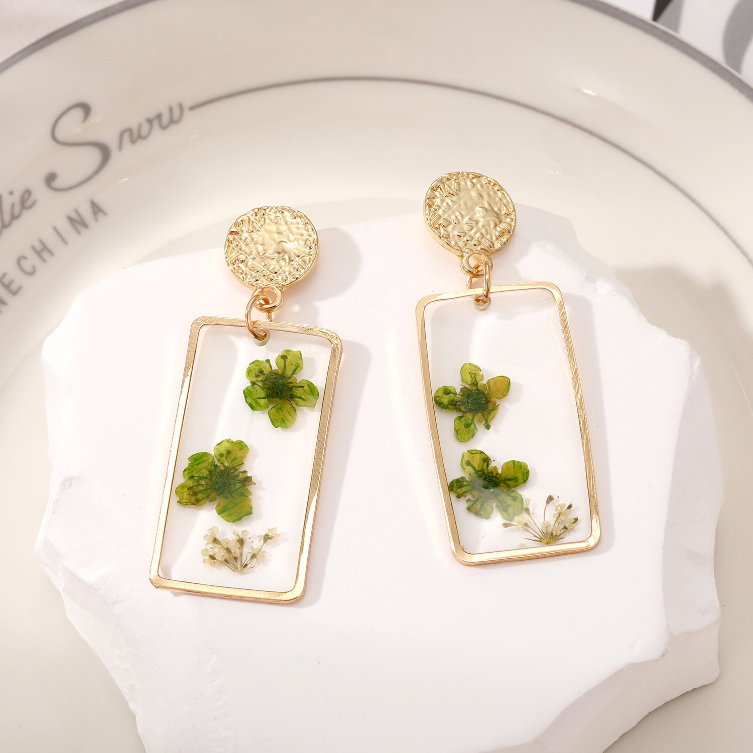 Korean Simple Personality Geometric Vintage Earrings