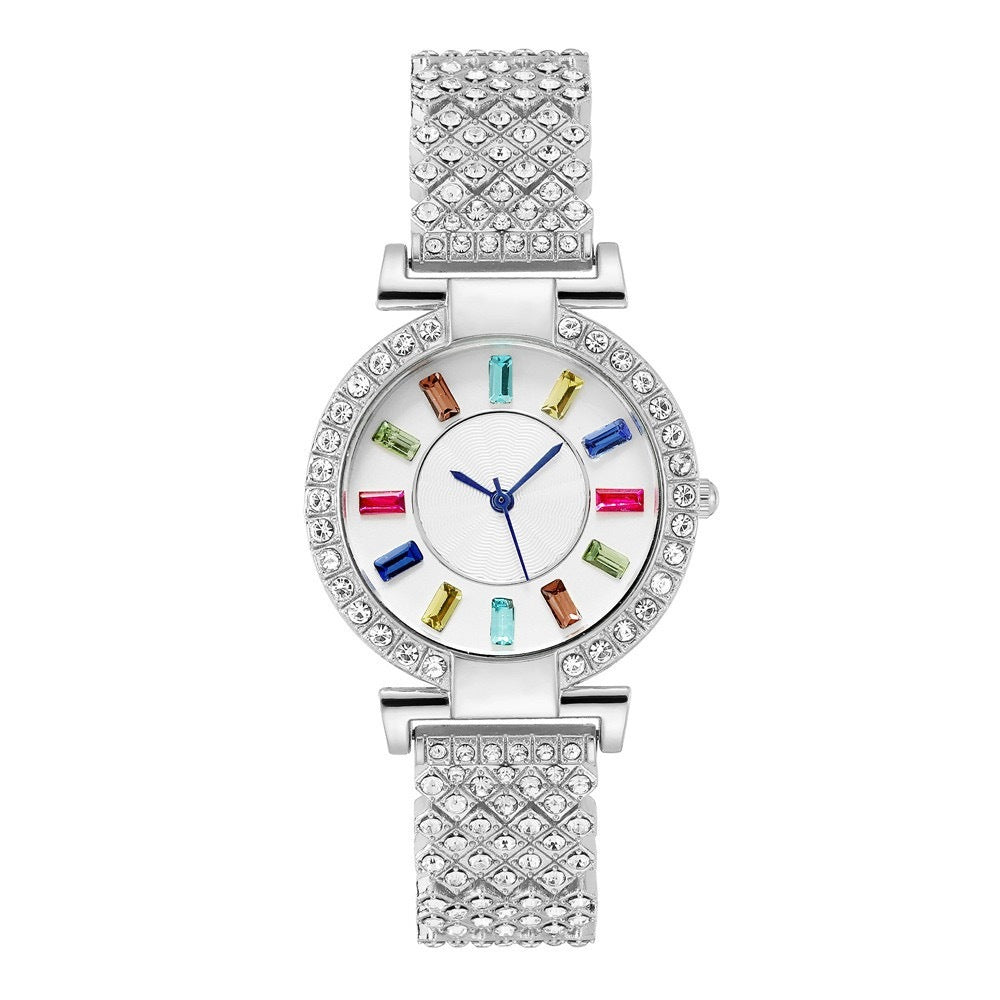 New Big Colorful Crystals Women's Watch