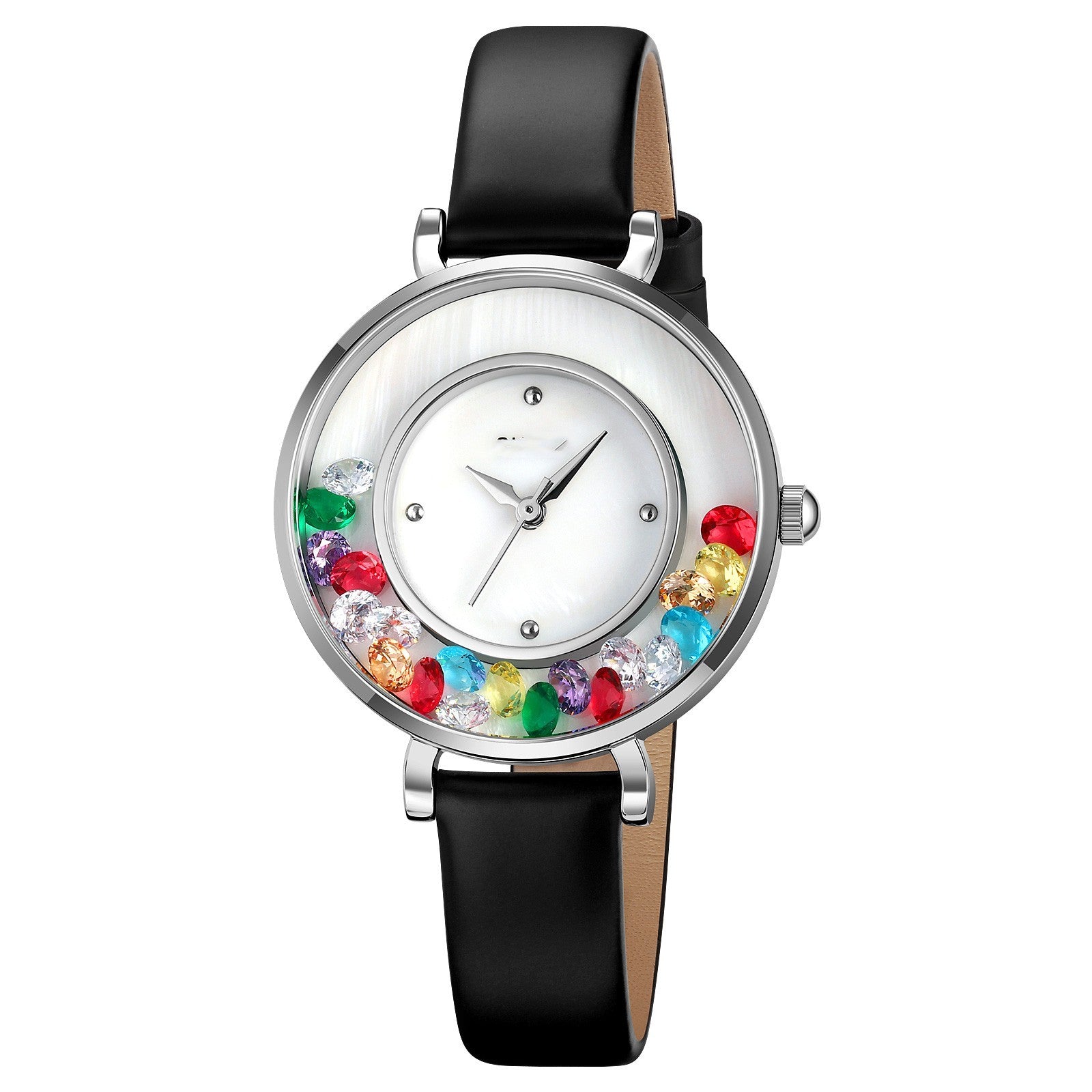 Elegant Gemstone Ball Exquisite Women's Watch