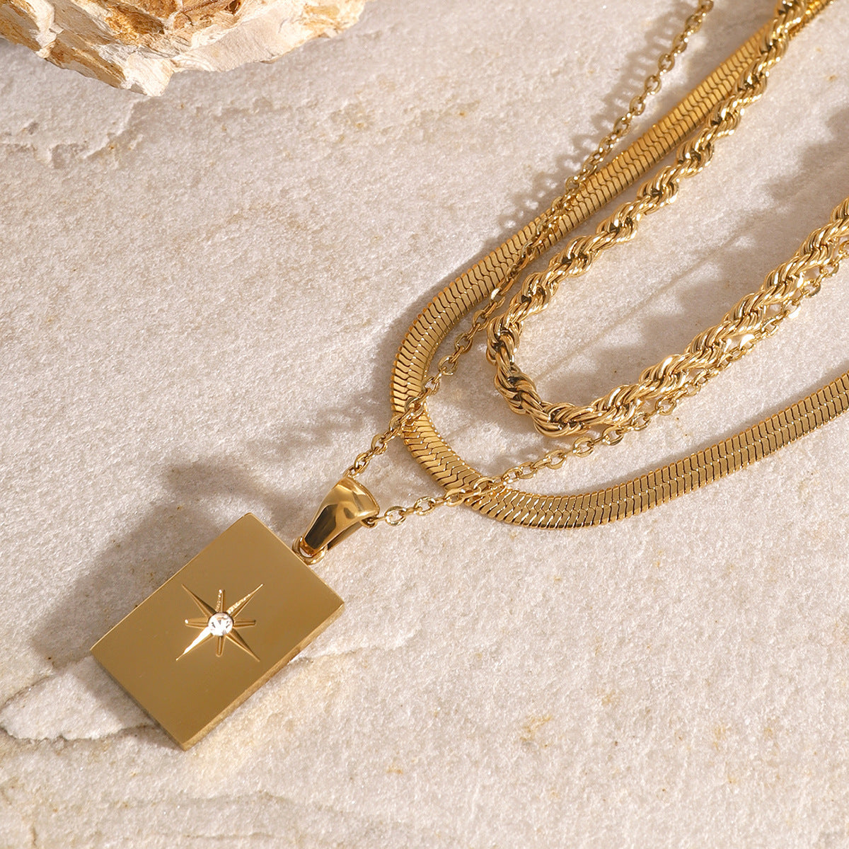 Raphaela Layered Gold Necklace