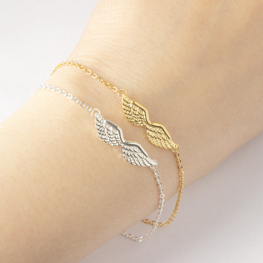 New Angel Wings Charm Bracelet