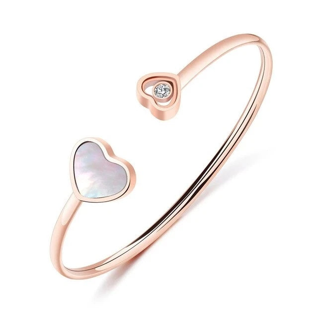 Women Fashion Elegant Heart Bracelets