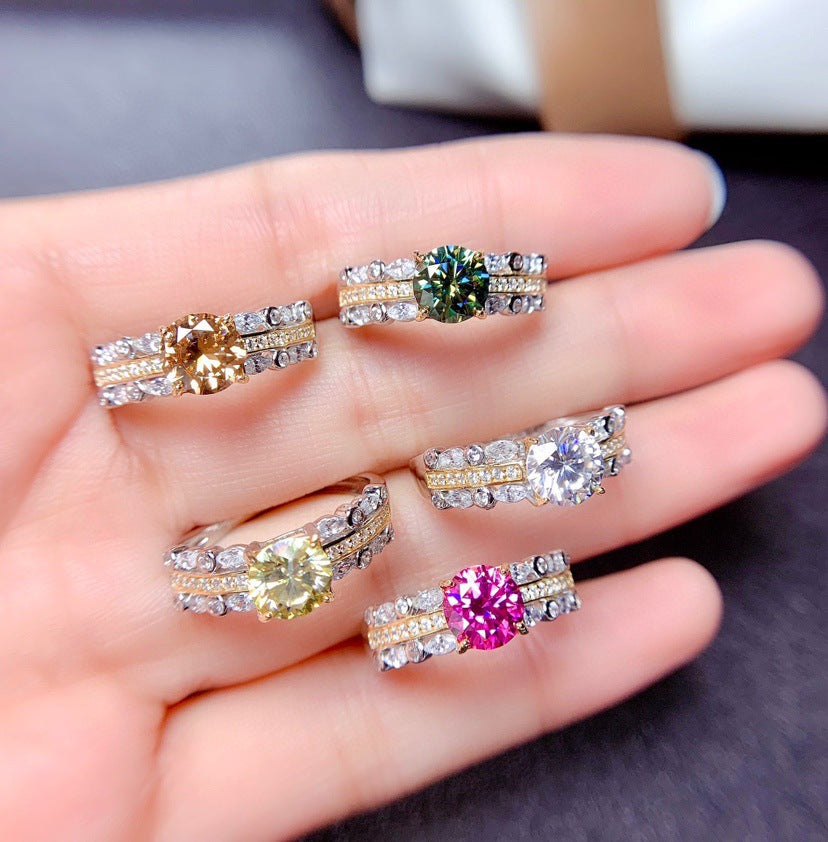 High Carbon Drill Fashion Personalized Ring