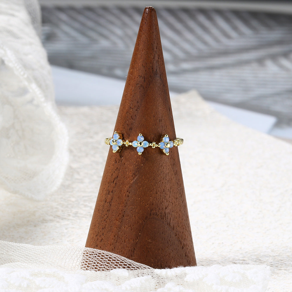 Fashion Personalized Flower Women's Ring