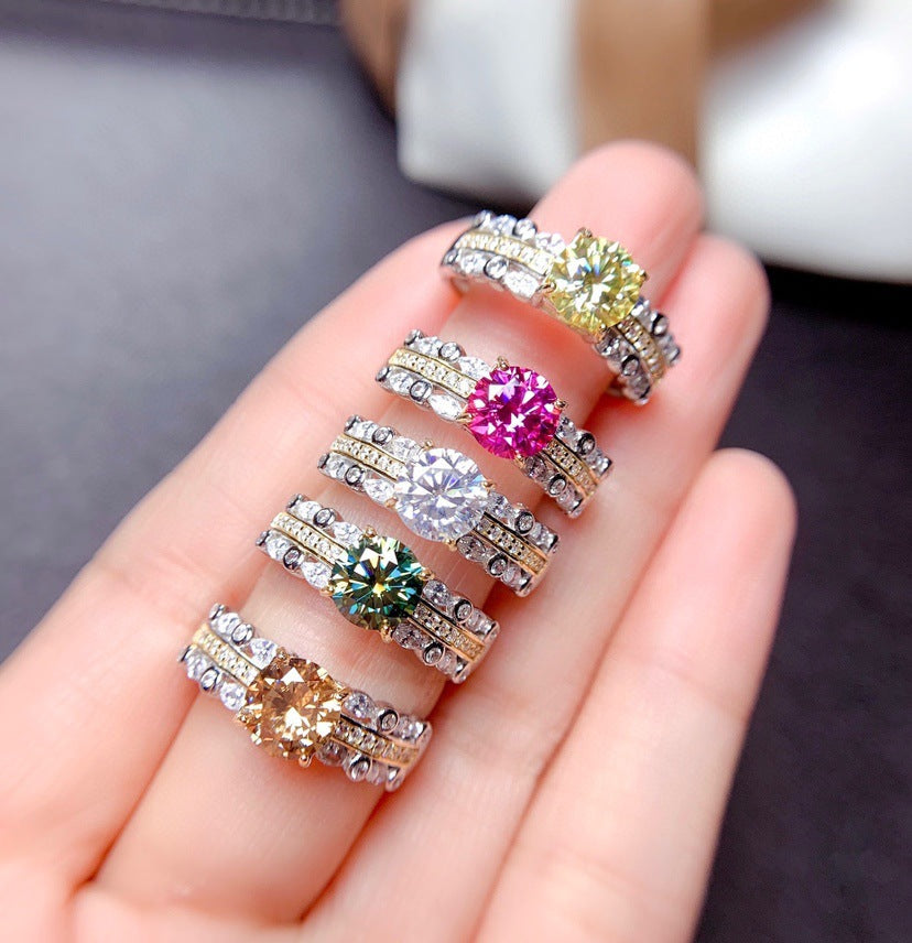 High Carbon Drill Fashion Personalized Ring