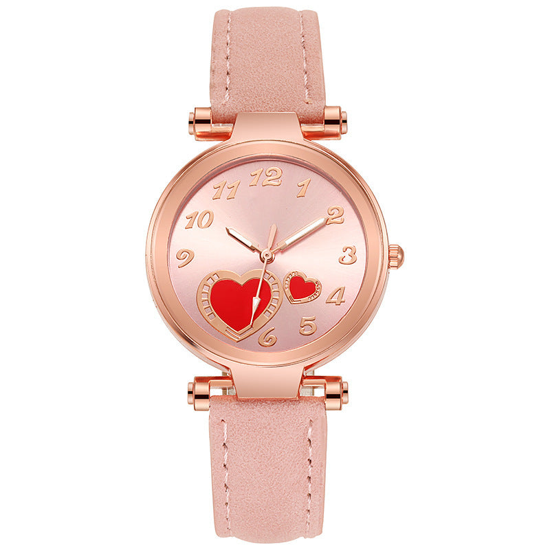 Retro Love Watch Women's Niche Simplicity