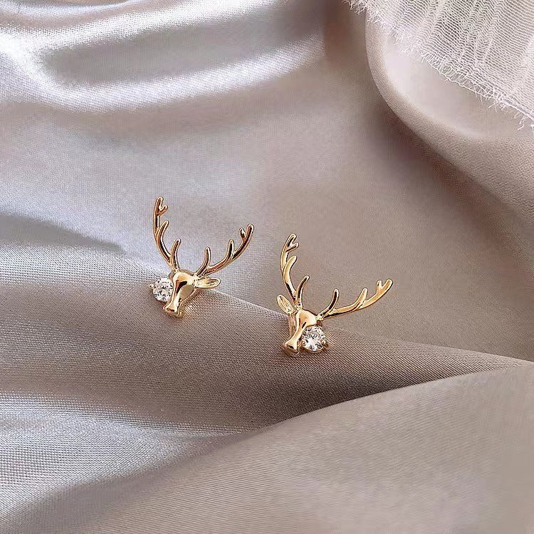 Small Exquisite Korean Earrings Cold Style