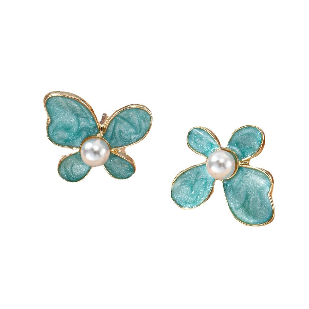 Korean Style Temperament Lady Style Dripping Daisy Earrings