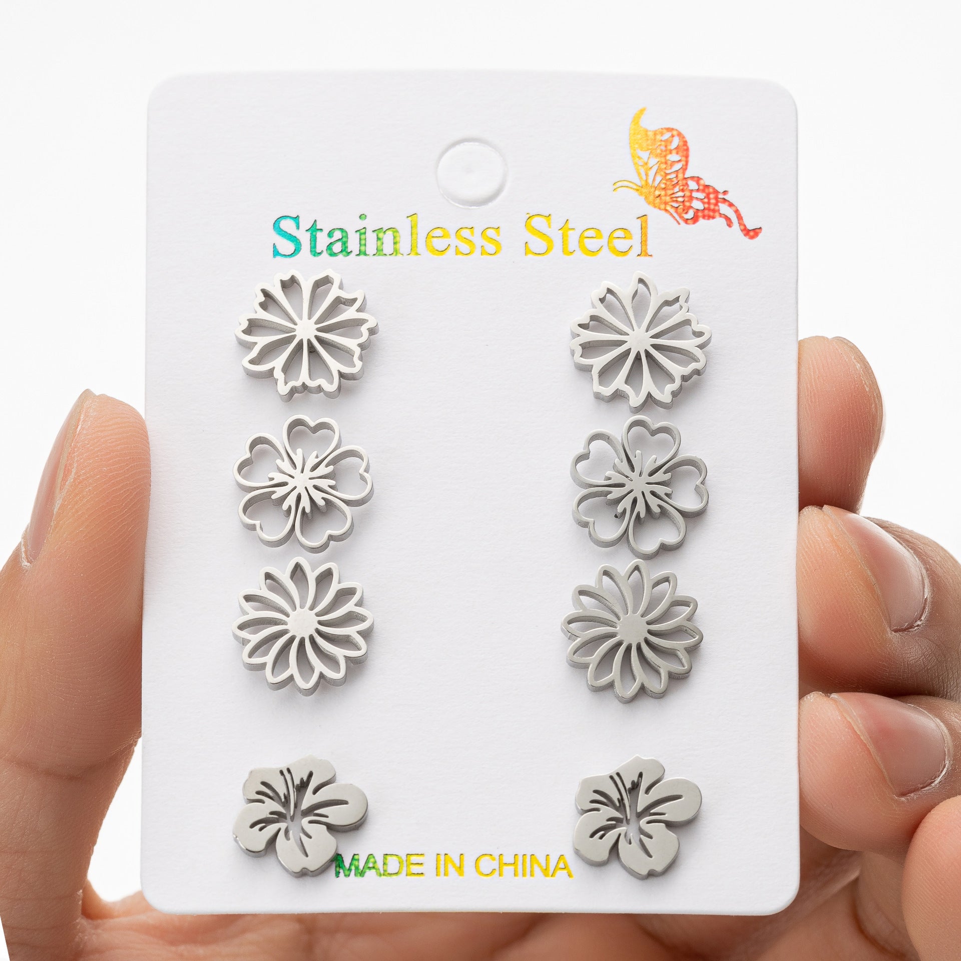 Fashion Simulation Stud Earrings Little Suit