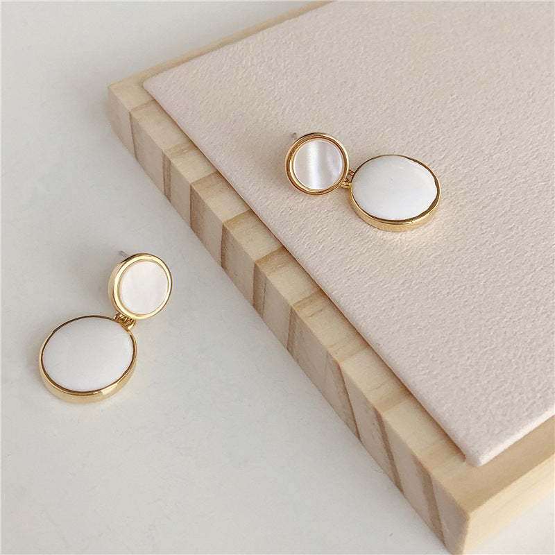 Drop Glaze Feminine Korean Personality Cold Wind Earrings